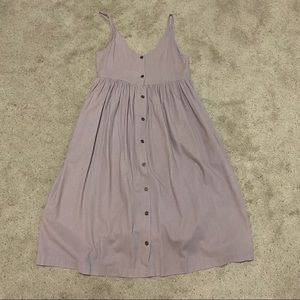 Handmade button down midi dress